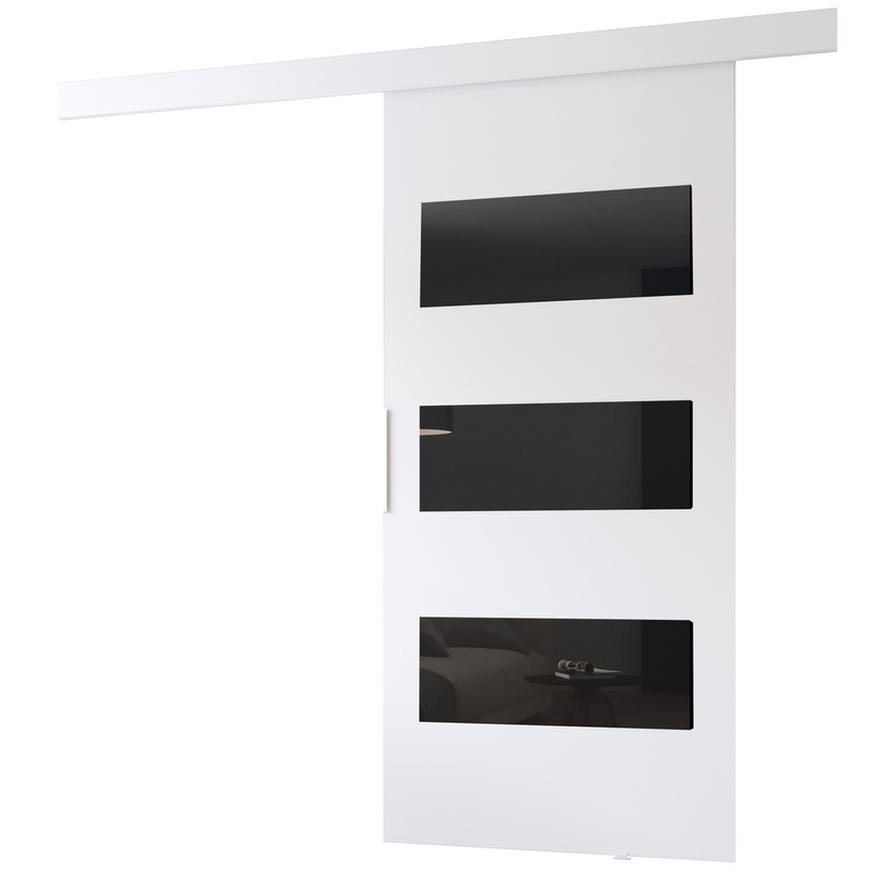 Drzwi przesuwne białe 90 ALEX