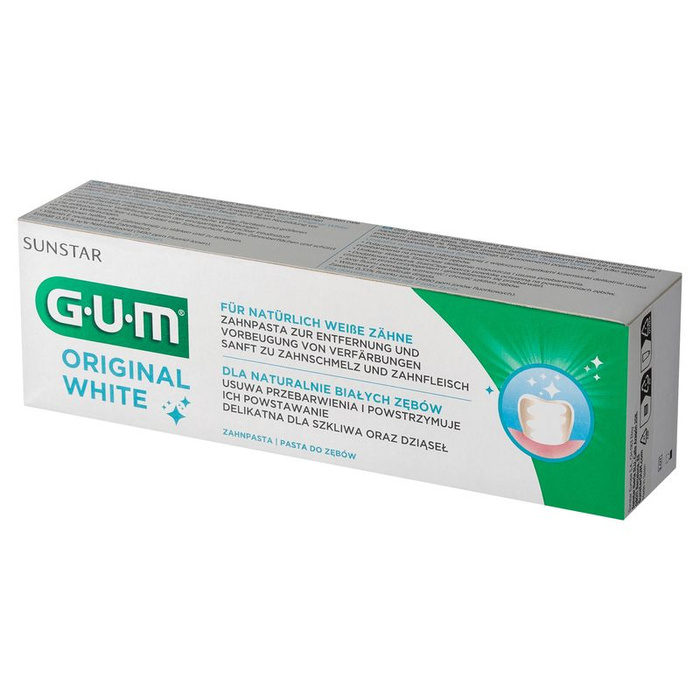 GUM ORIGINAL WHITE Pasta do zębów, 75 ml