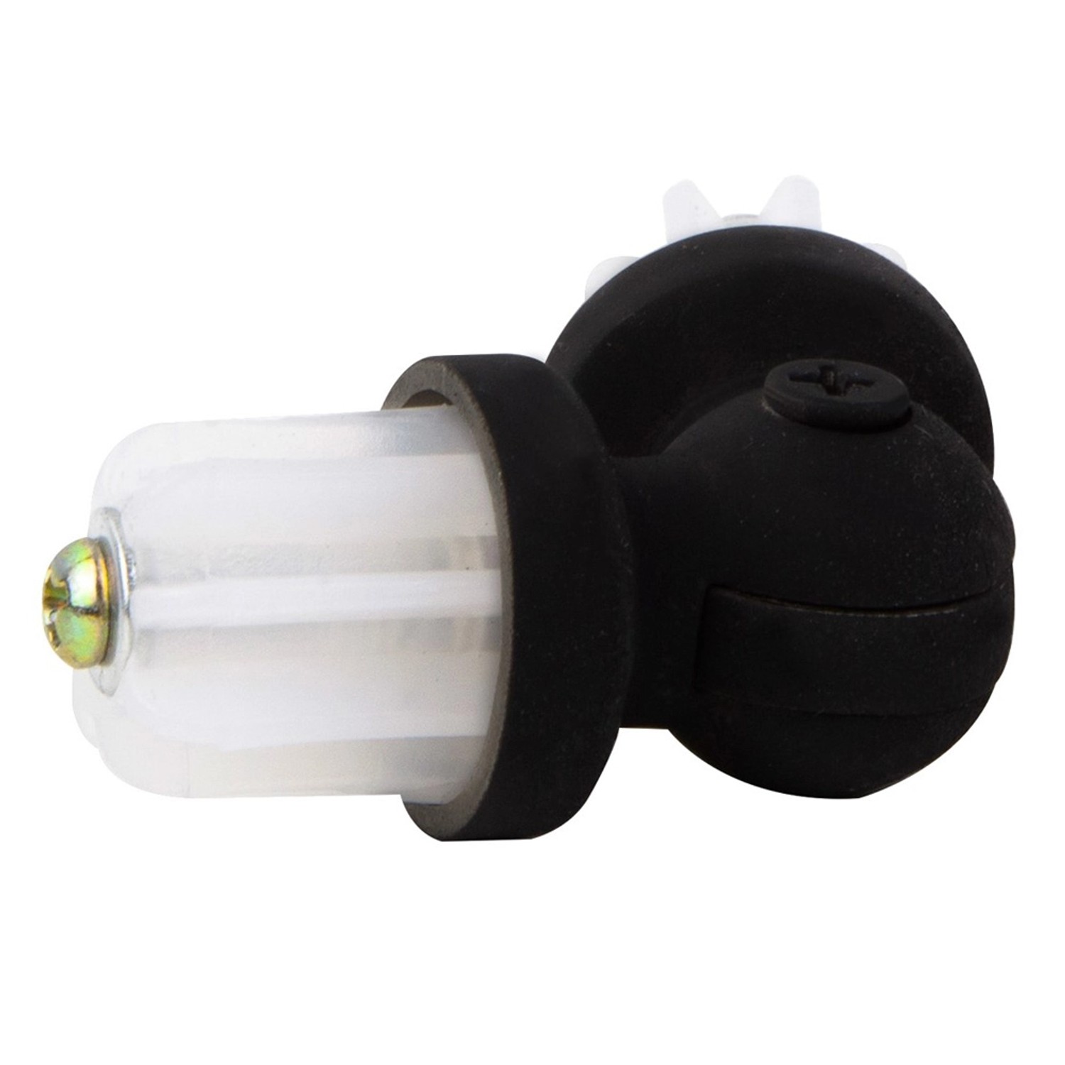 Karnisz FUSION łącznik kątowy 19 mm czarny mat