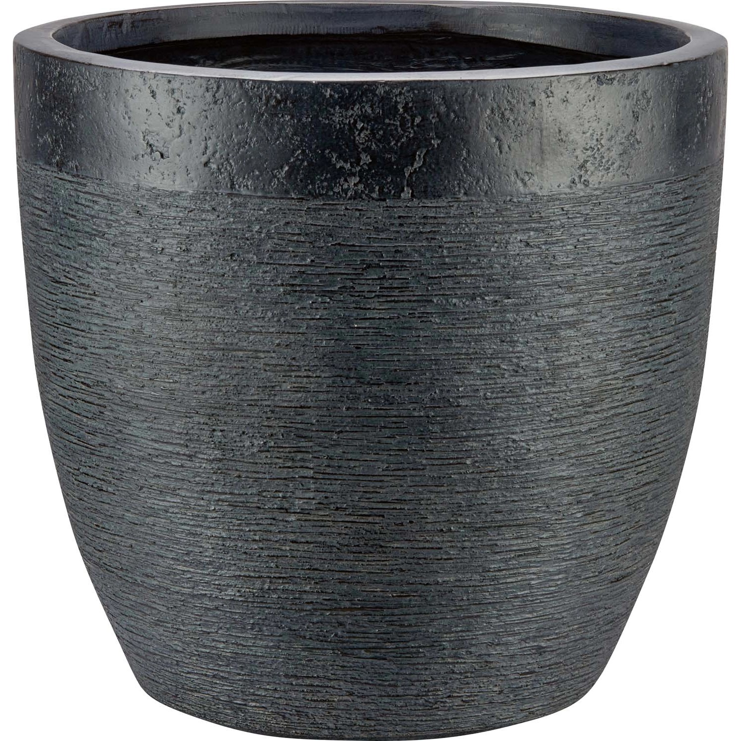 Donica Apulia czarna - 37 x 35 cm