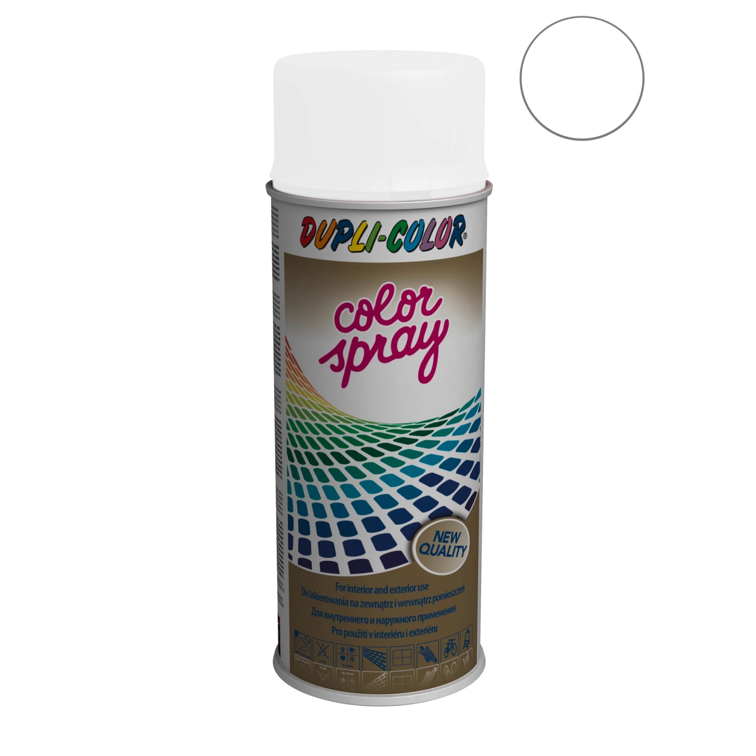 Dupli-Color Lakier ColorSpray biały matowy 150 ml