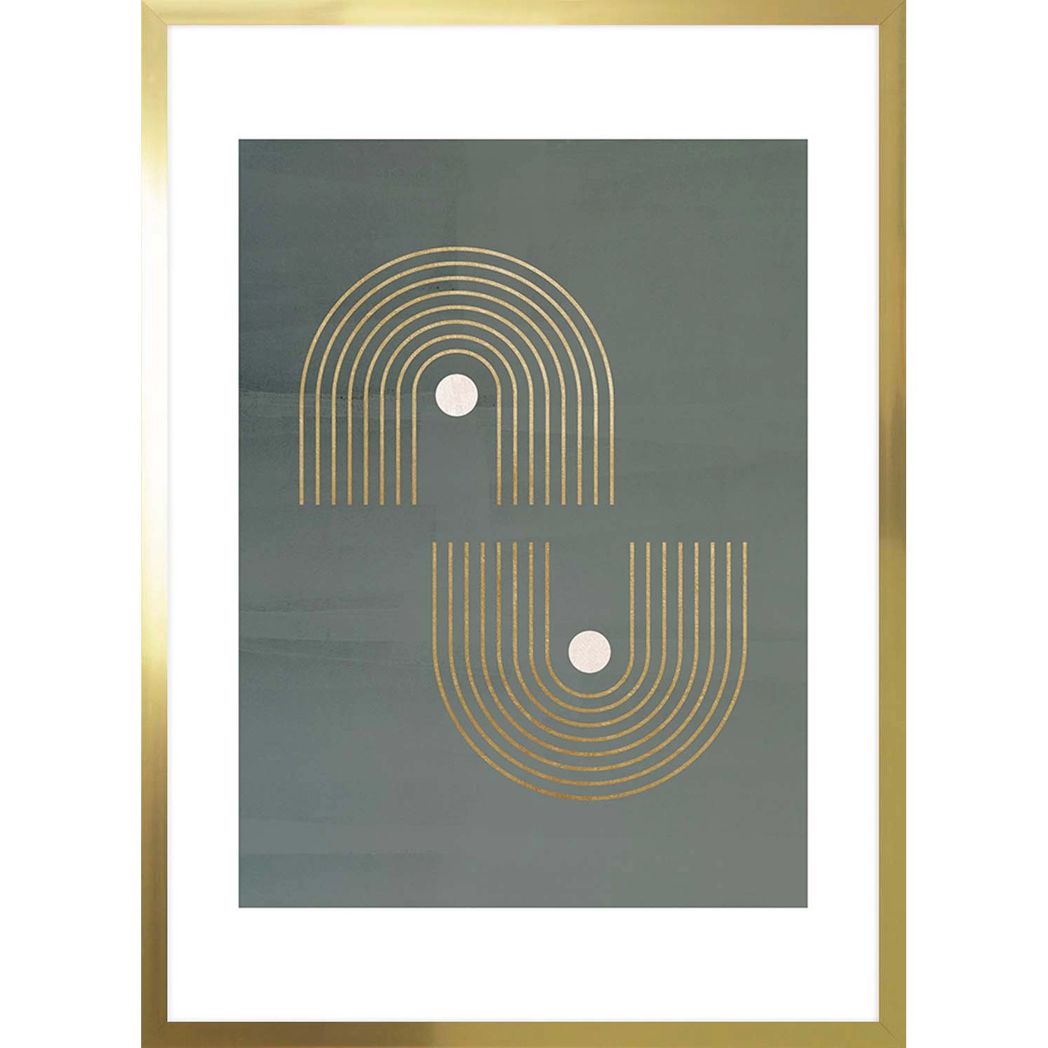 ARS LONGA Obraz ARCHES IN ZEN STYLE 53 x 73 cm