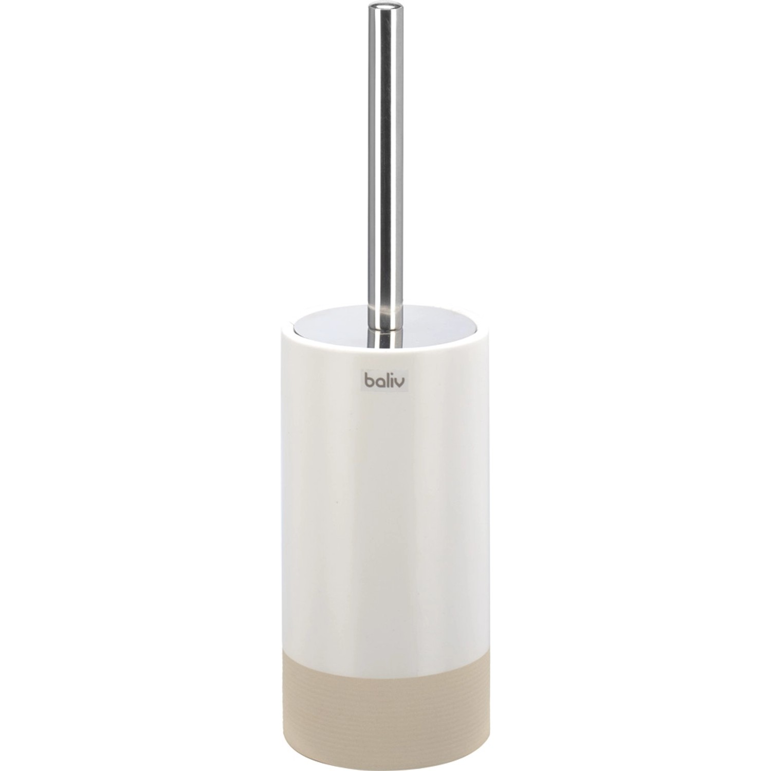 BALIV Szczotka WC 210 biało-beżowa