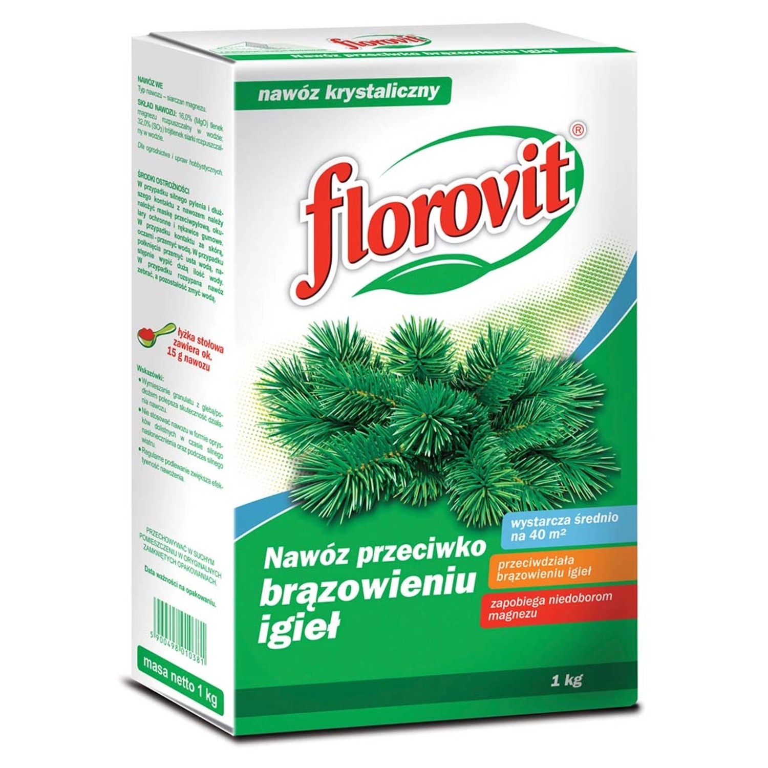 Florovit Nawóz przeciw brązowieniu igieł 1 kg.