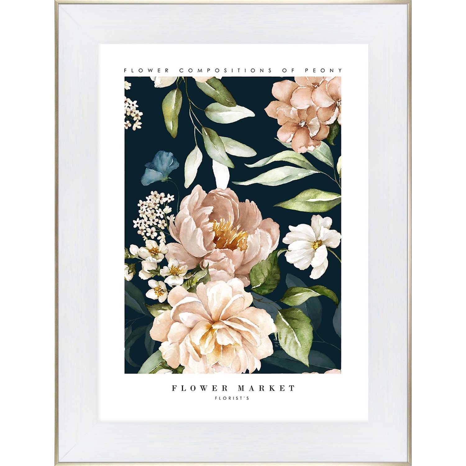 ARS LONGA Obraz FLOWER OF PEONY 64 x 84 cm