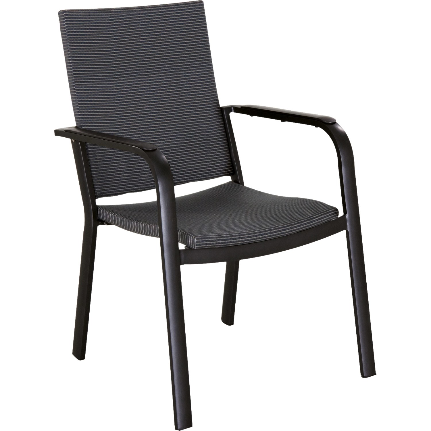 Krzesło ogrodowe PACORA czarne
