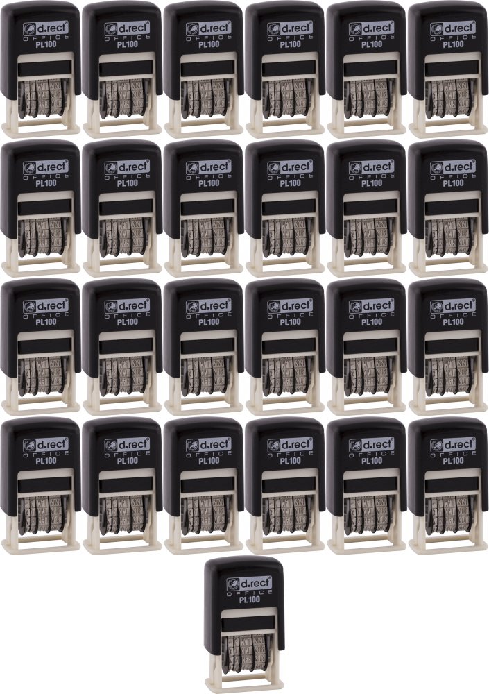 25x Datownik D.Rect PL100, wersja polska