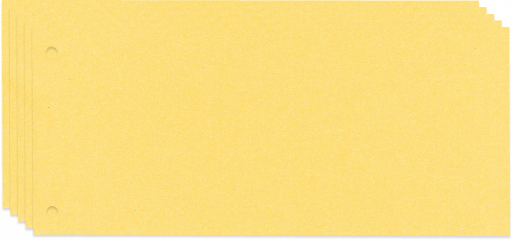 5x Przekładki do segregatora Esselte, kartonowe,1/3 A4, 100 kart, żółty