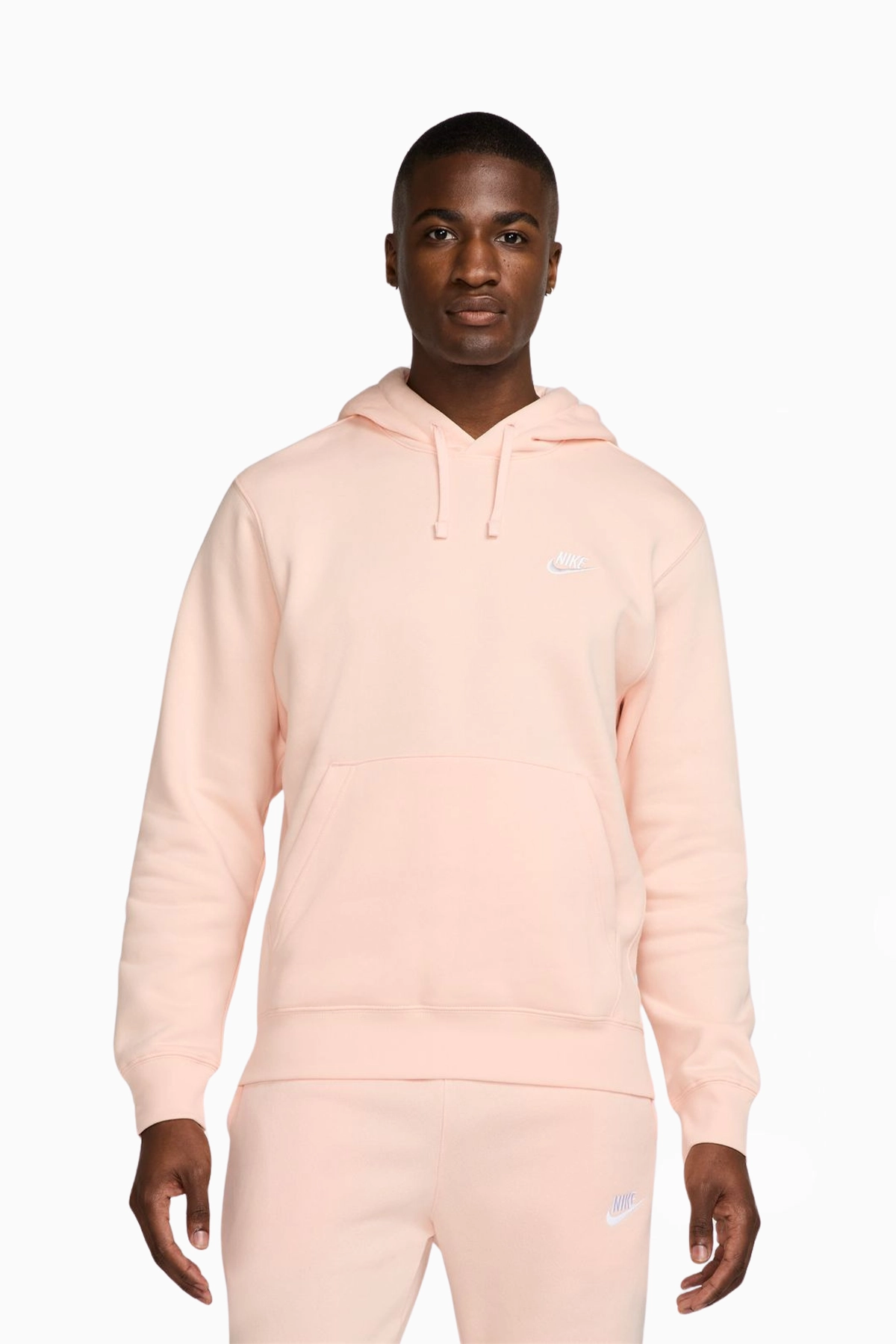 Bluza z kapturem Nike Sportswear Club Fleece - Różowy
