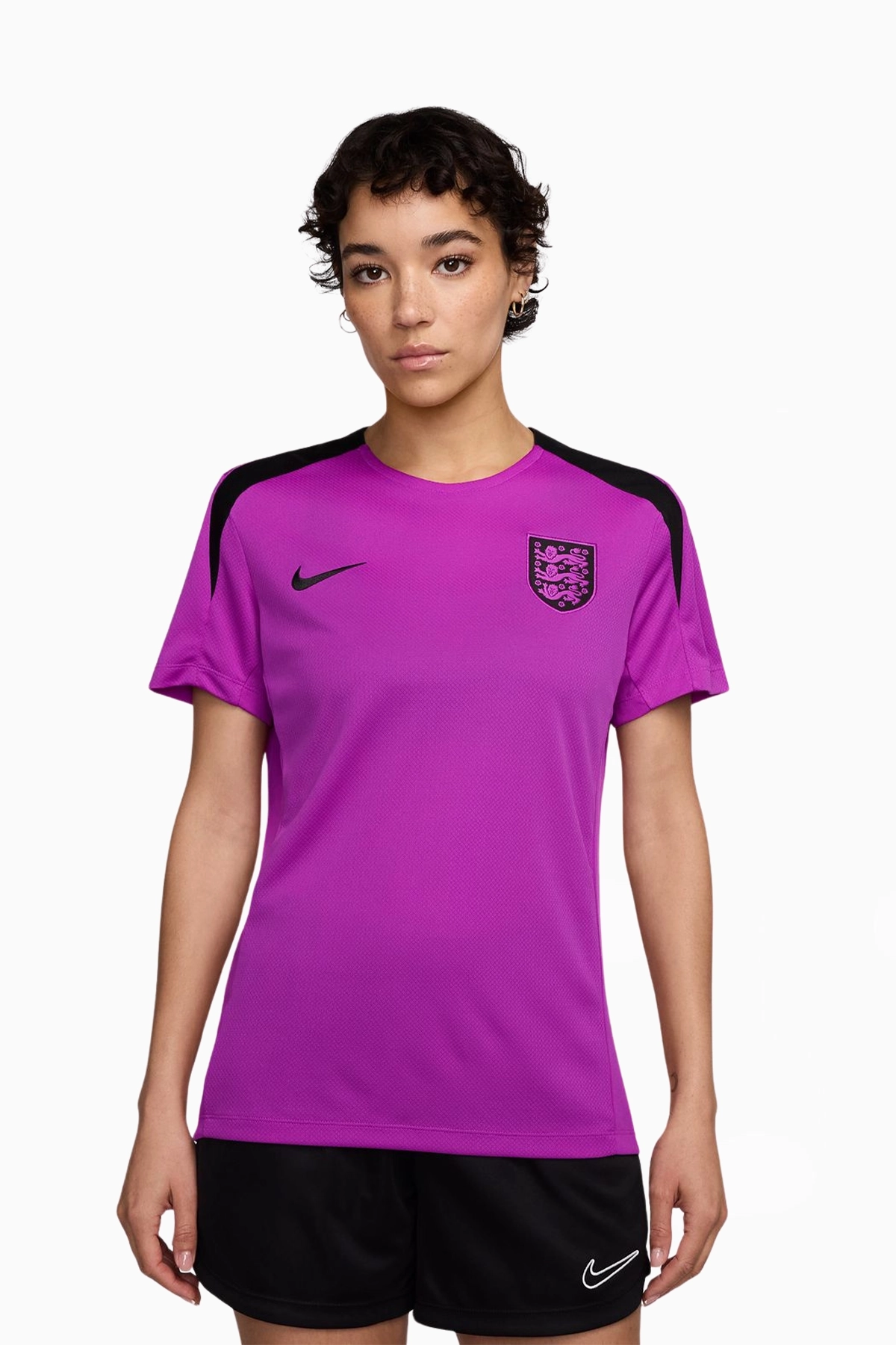Koszulka Reprezentacji Anglii Nike 2025 Strike Damska - Fioletowy