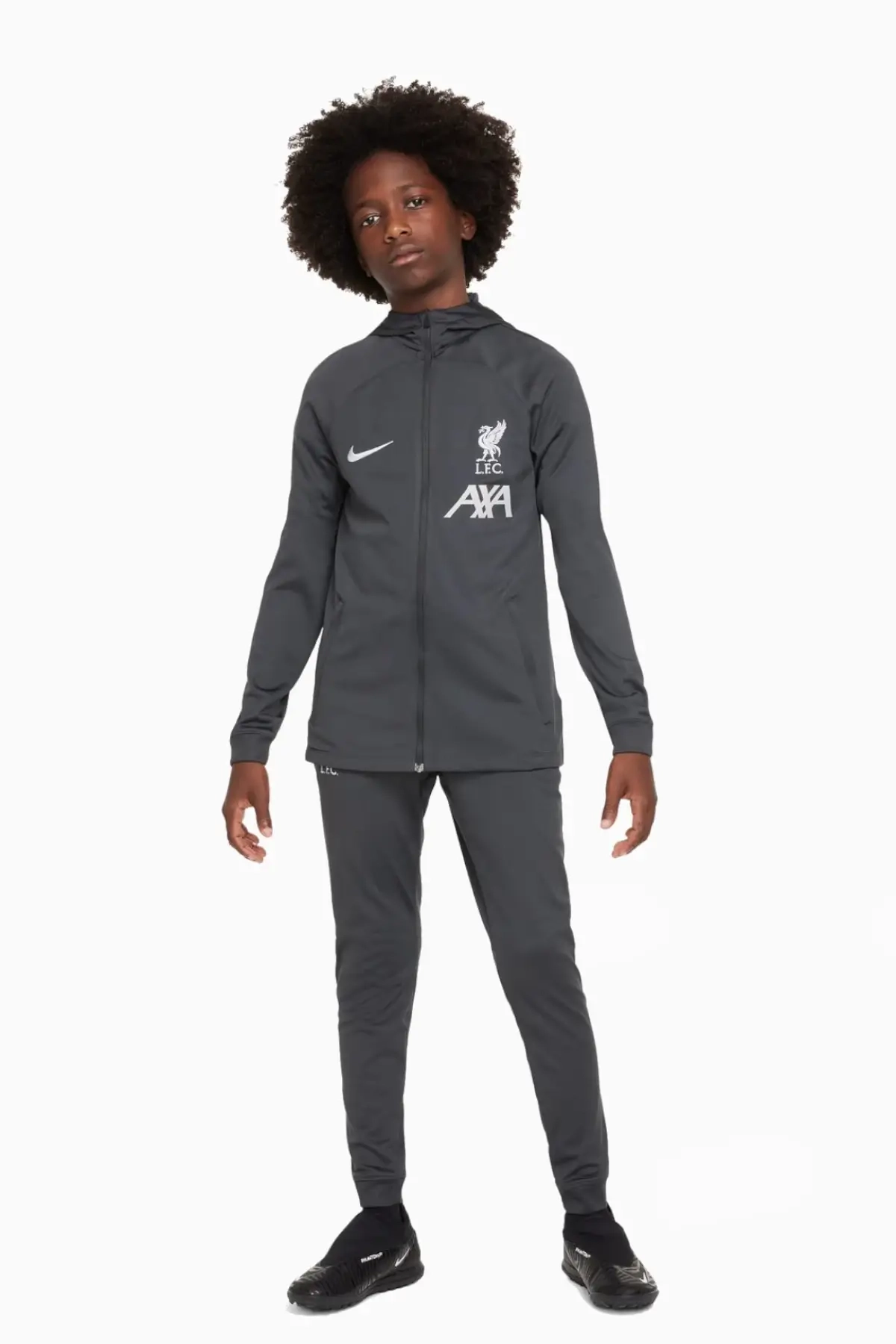 Dres Nike Liverpool FC 23/24 Dry Strike Junior - Szary