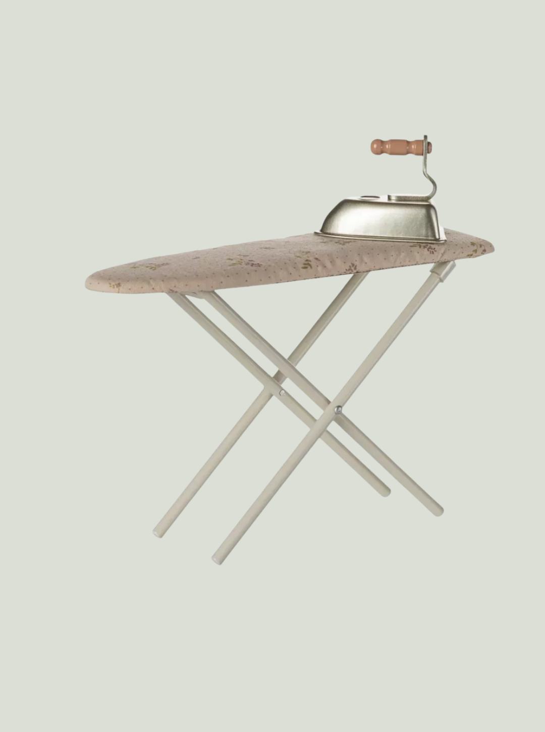 MAILEG Żelazko i deska do prasowania Maileg, off white