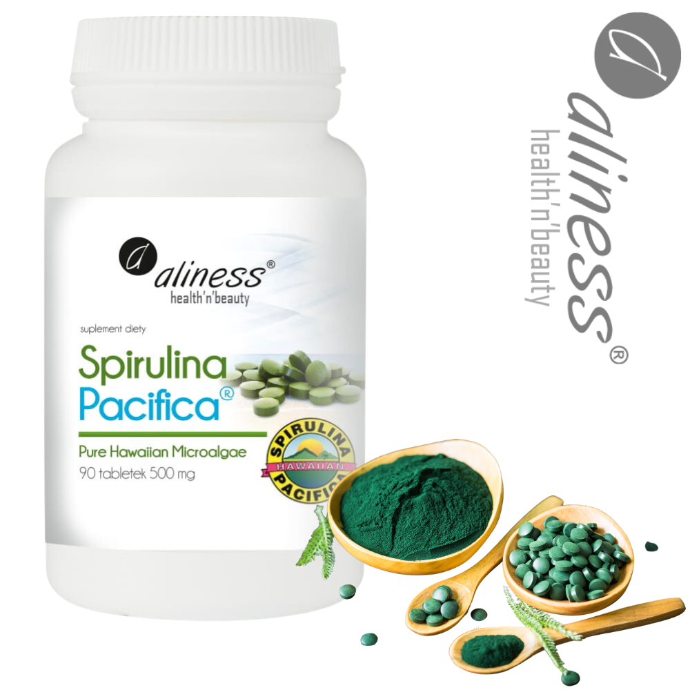 Spirulina Pacyfica 500mg 90tabl. Aliness
