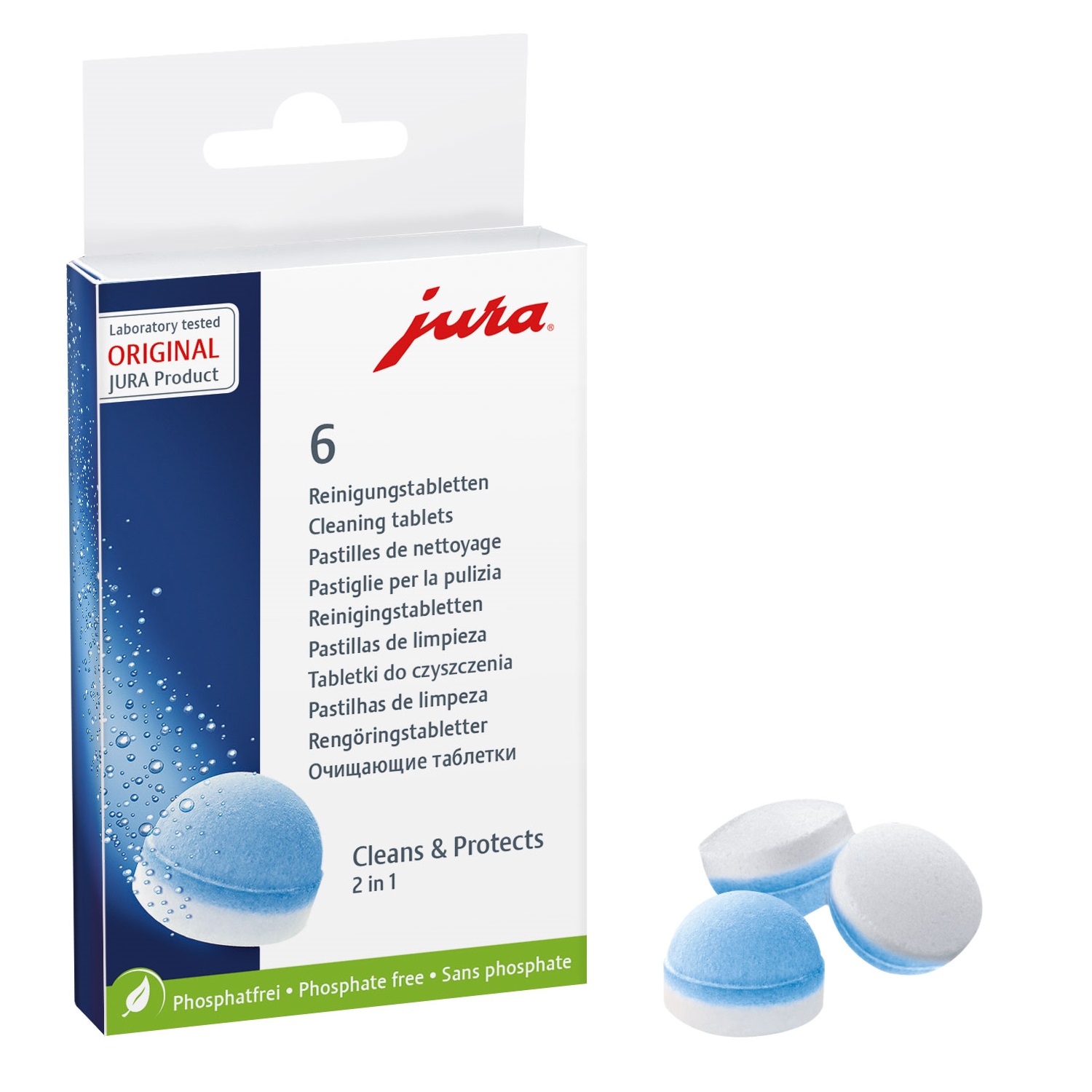 JURA TABLETKI CZYSZCZĄCE DO EKSPRESU KAWY 6 szt.