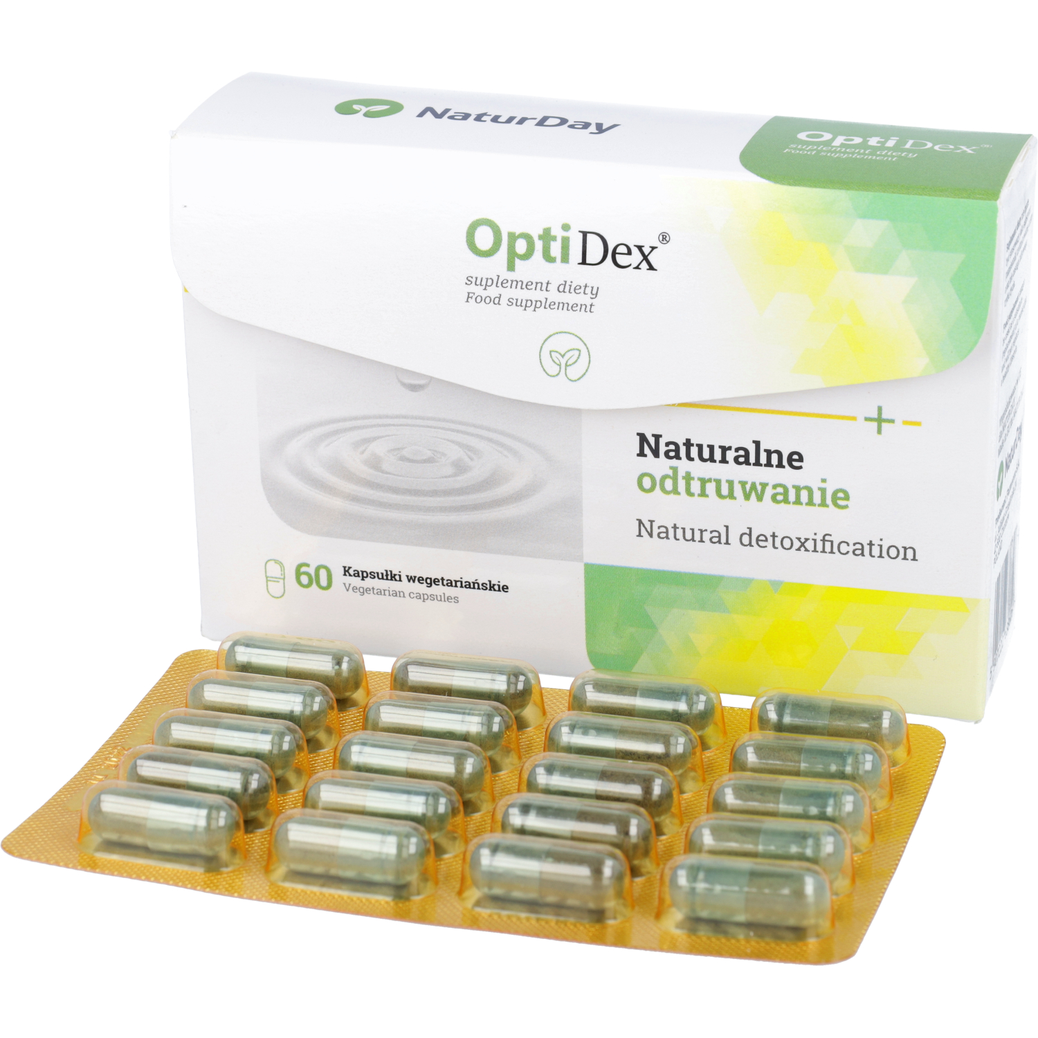 Natur day, optidex, 60 kapsułek