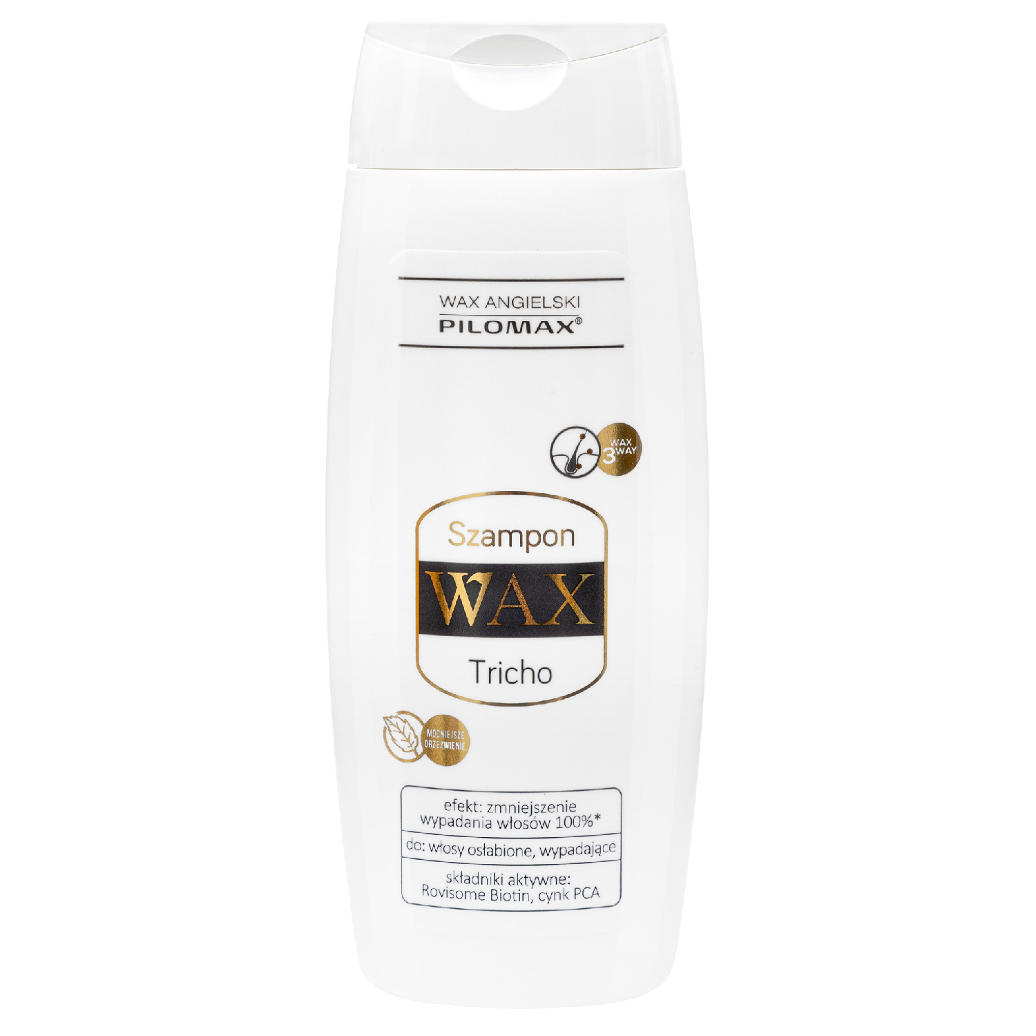 Pilomax tricho wax - szampon wzmacniający przeciw wypadaniu włosów, 200 ml