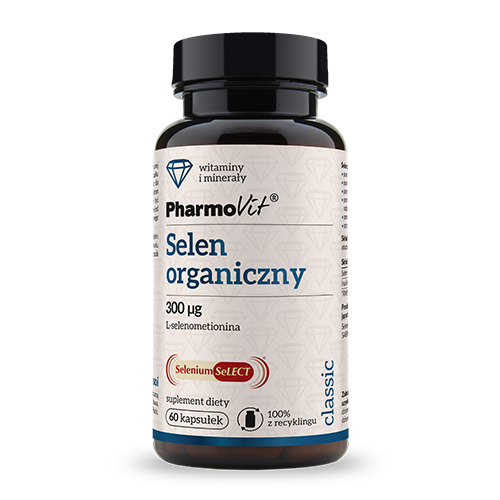 Pharmovit selen organiczny, 60 kapsułek