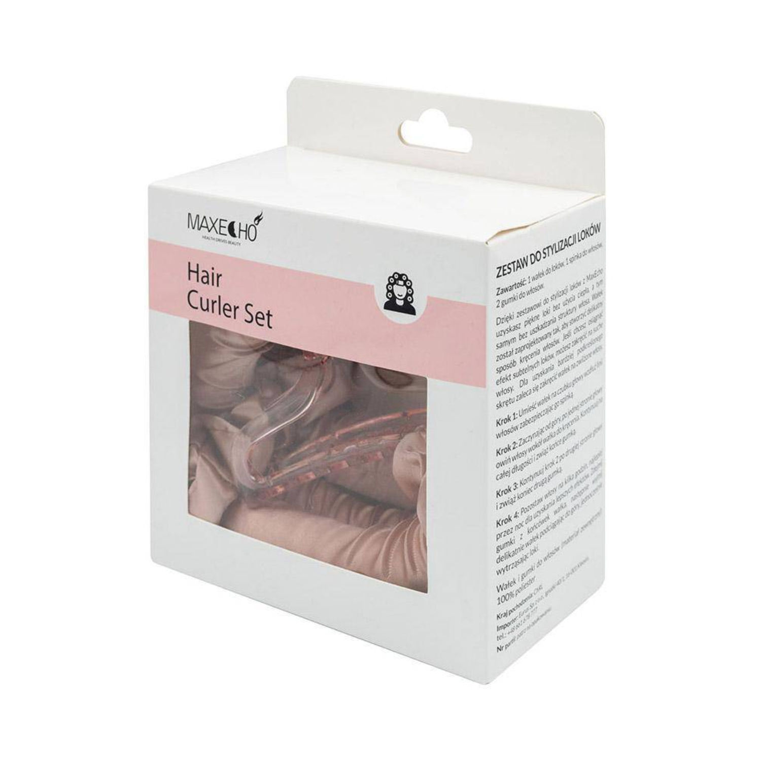 Echolux - wałek do loków z gumką, 1 sztuka