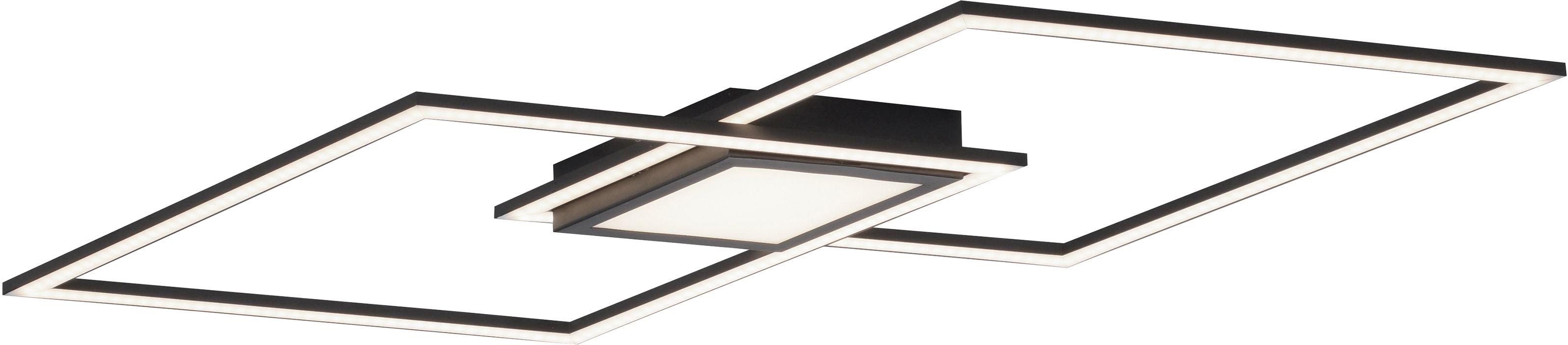 Just Light Asmin lampa podsufitowa 1x45W czarny 14695-18