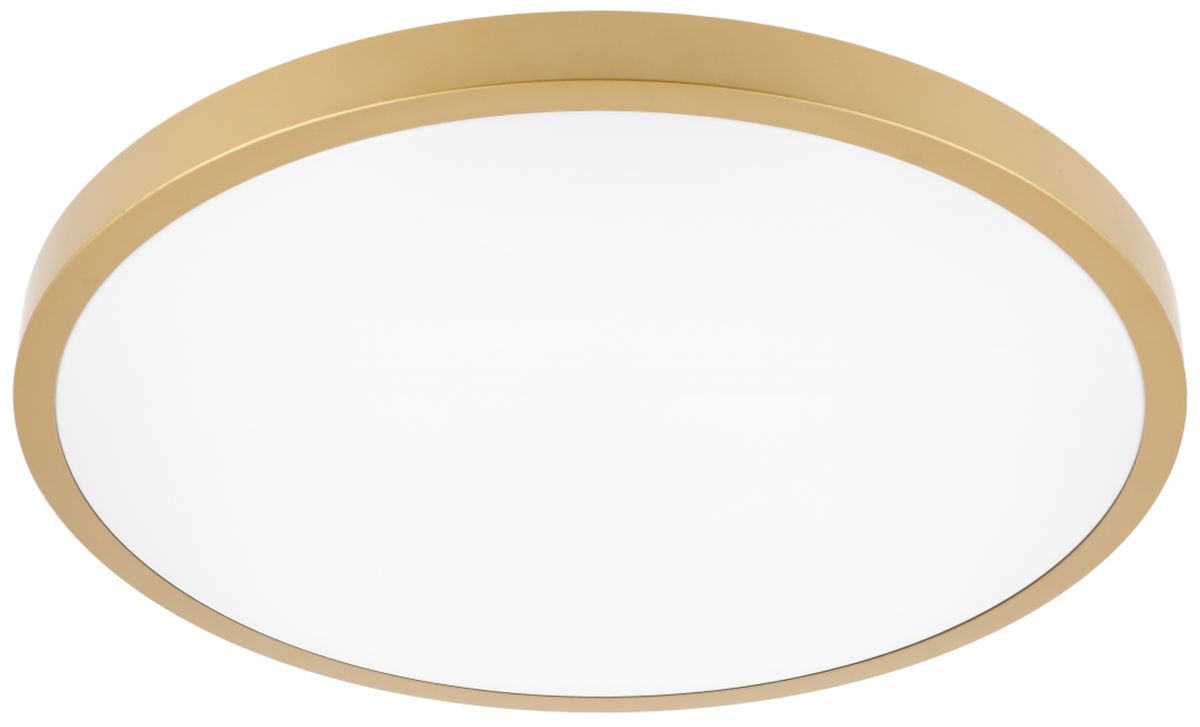 GTV Atol plafon 1x32 W biały-złoty LD-ATOL32W-WW-40