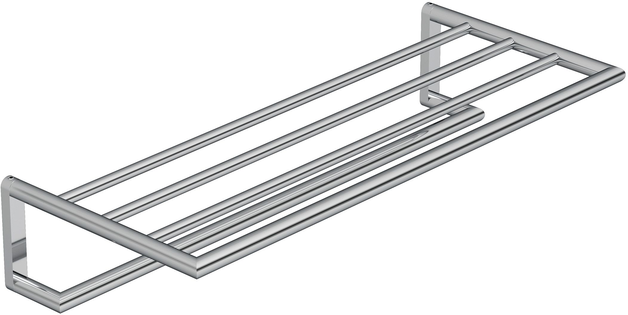 Kludi Vela R wieszak na ręcznik z półką 60 cm chrom 5898905