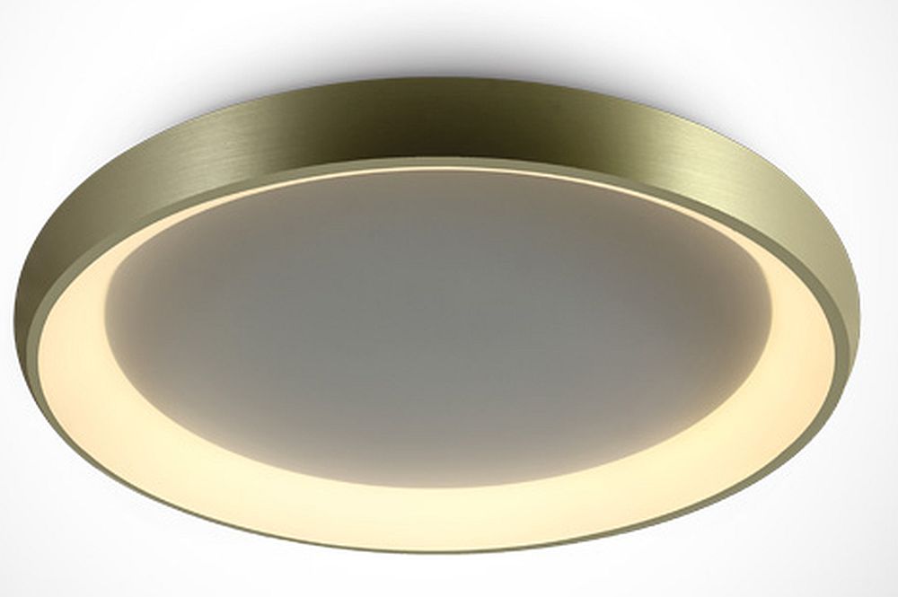 One Light Aidoni plafon 1x50 W mosiądz 62144N/BBS/W