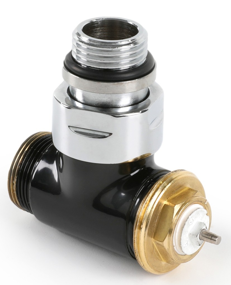 Terma zawór kątowy termostatyczny czarny TGZTCZ005