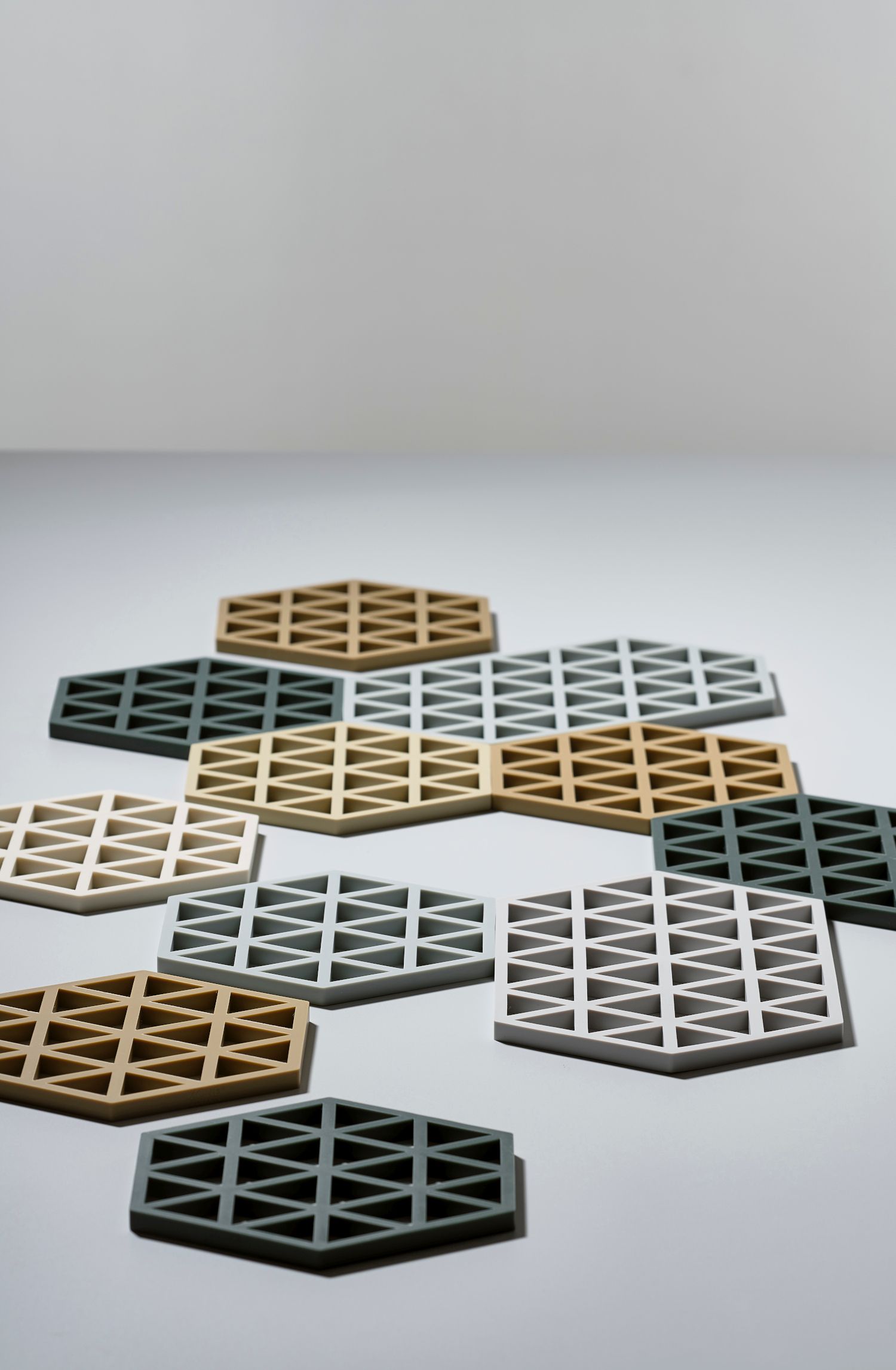 Zone Denmark Triangles podstawka kuchenna błękitna 331286