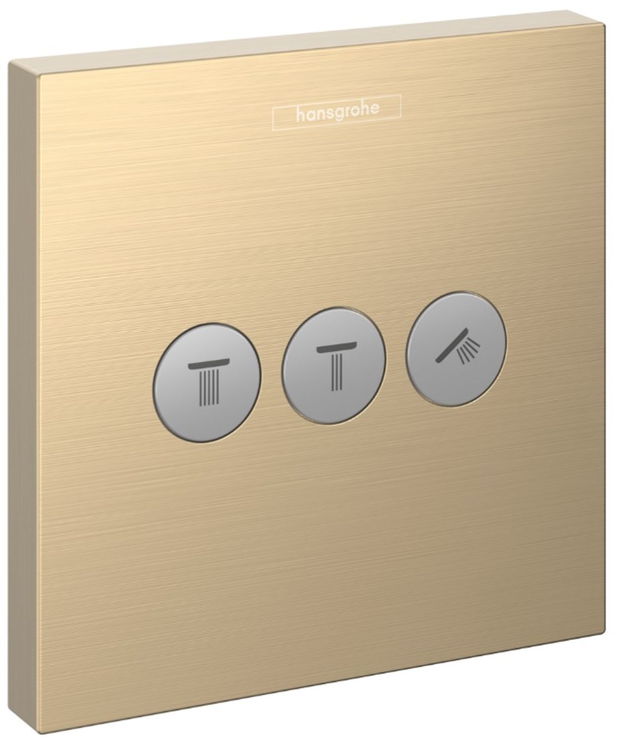 Hansgrohe ShowerSelect zawór odcinający podtynkowy brąz szczotkowany 15764140