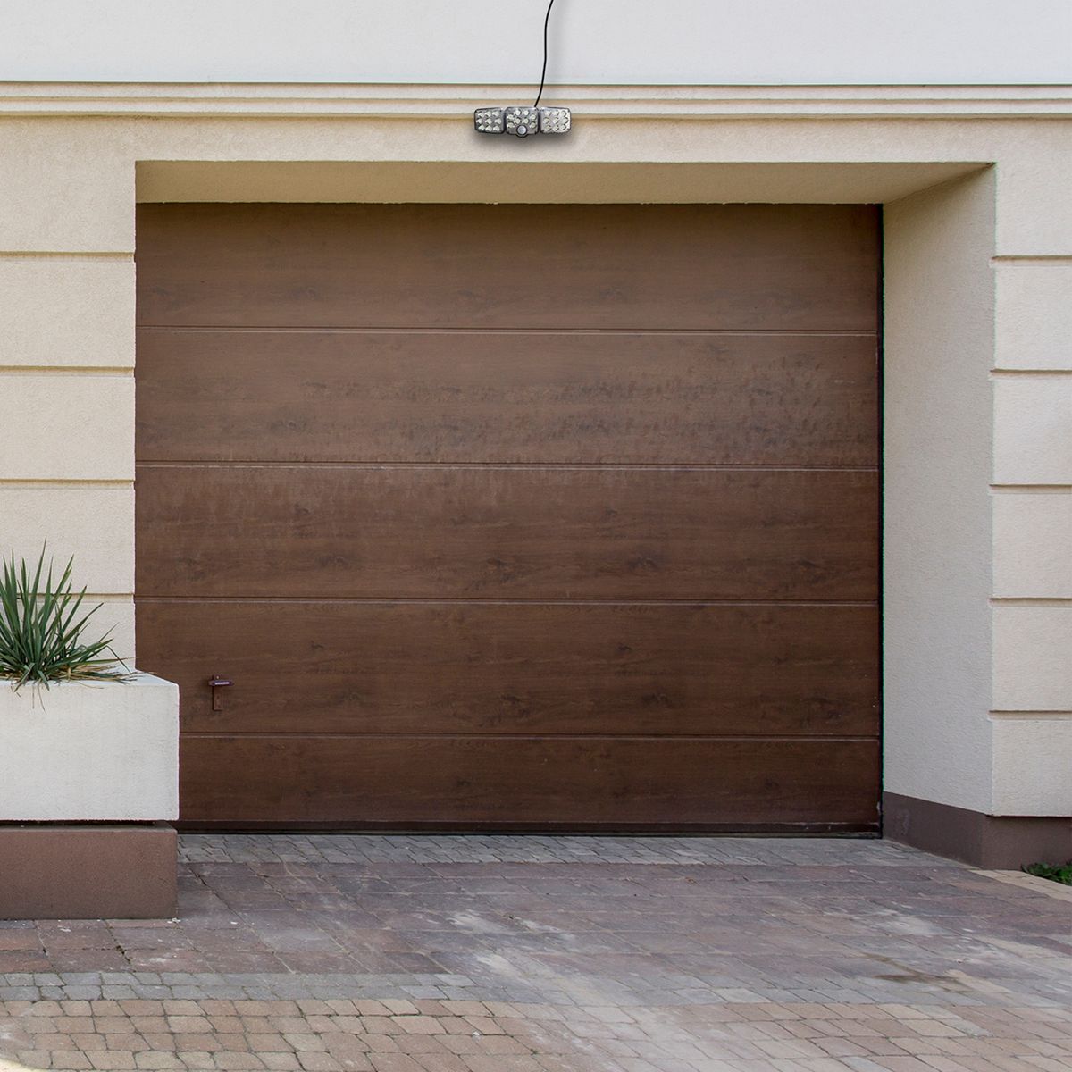 Milagro Flexi kinkiet solarny 3x20 W srebrna EKO9152