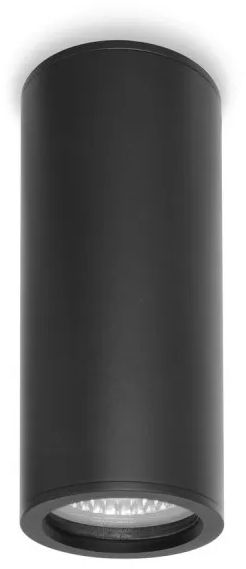 Italux Rima lampa podsufitowa zewnętrzna 1x10 W czarna OPN-3021B-4K