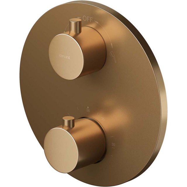 CERSANIT Bateria wannowo-prysznicowa podtynkowa ZEN termostatyczna, b