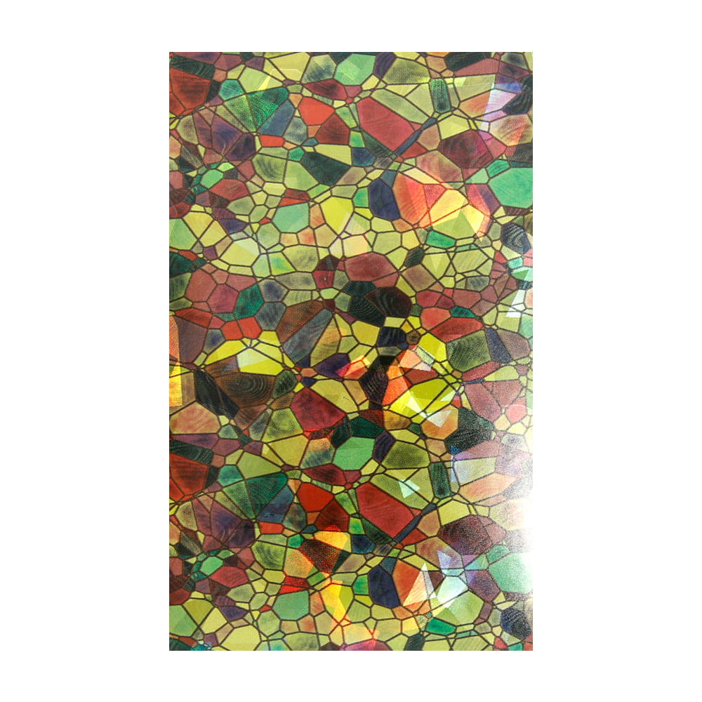 Naklejka do paznokci Laser effect samoprzylepna arkusz 8 cm x 5 cm Nr 185