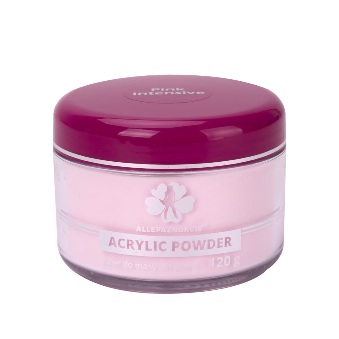 Puder akrylowy do paznokci Allepaznokcie Pink Intensive 120 g Nr 5