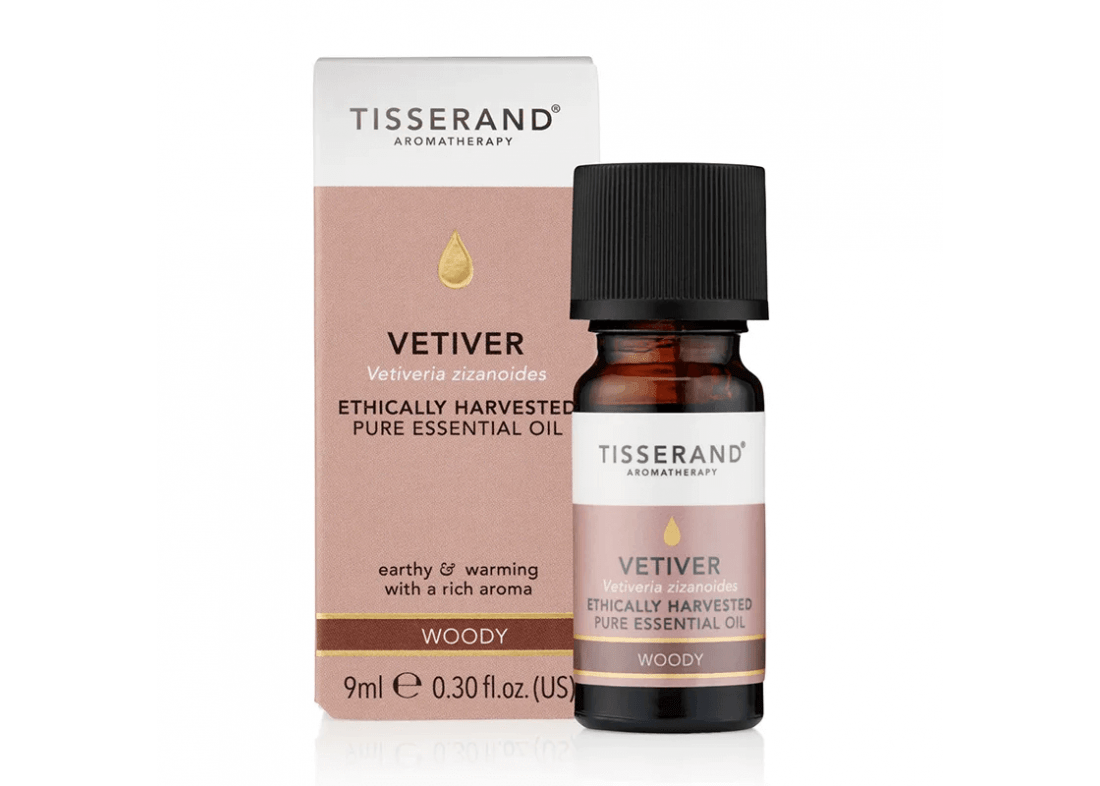 TISSERAND AROMATHERAPY Wetyweria Vetiveria Zizanoides Zebrana w sposób etyczny (9 ml / 0,3 uncji)