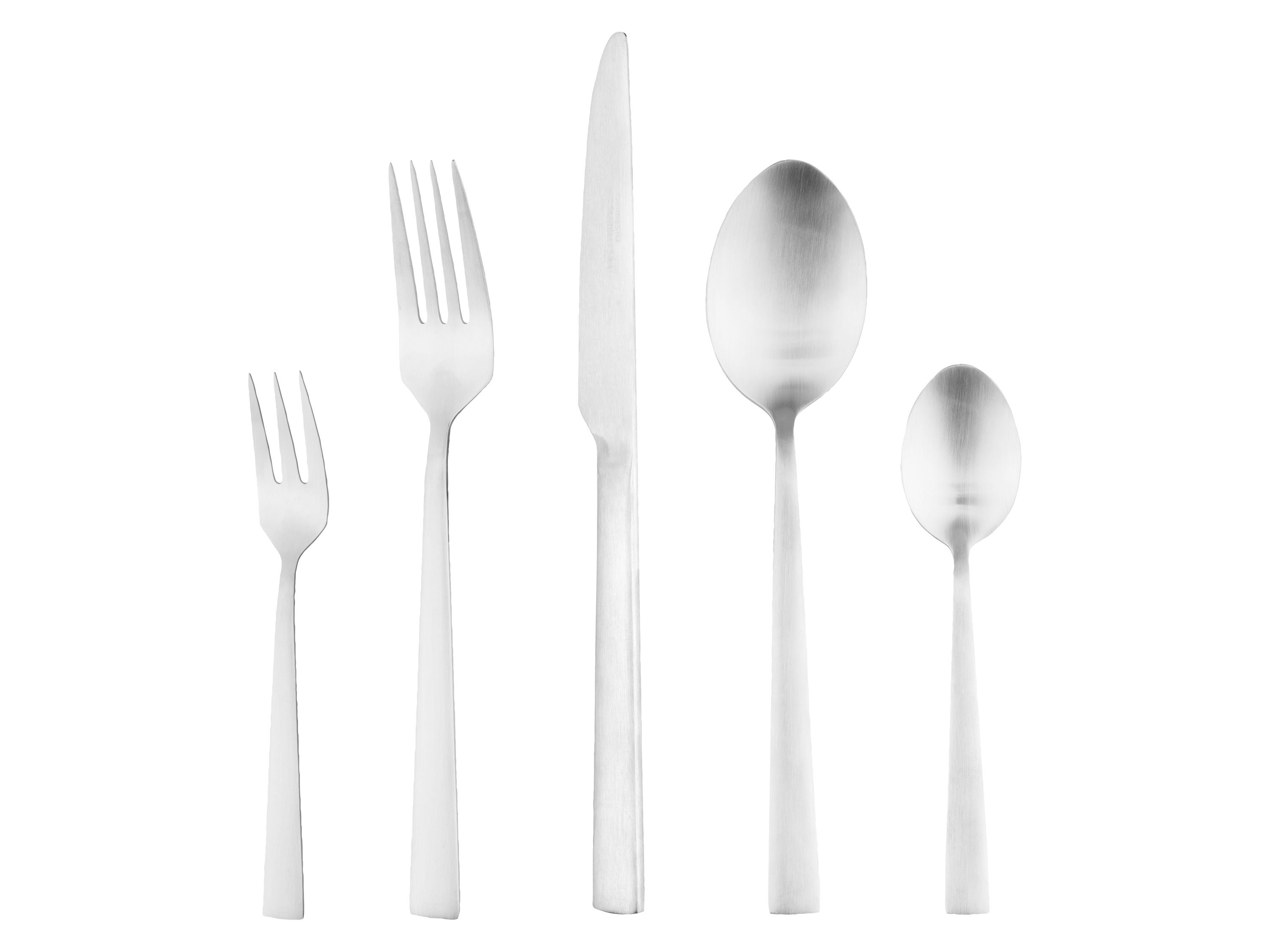 Ernesto Zestaw sztućców, 60 elementów, dla ok. 12 osób Matowy