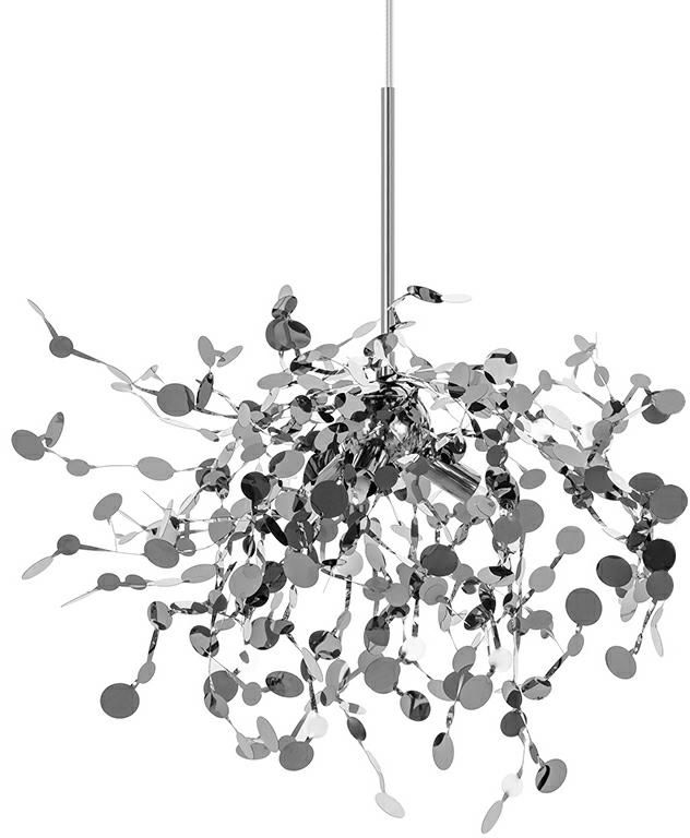 Darmowa Dostawa - Lampa wisząca 3x40 W chrom King Home Monete JD86531CHROM