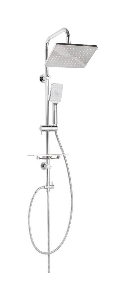 Darmowa Dostawa - Zestaw prysznicowy ścienny chrom Invena Nyks AU32001