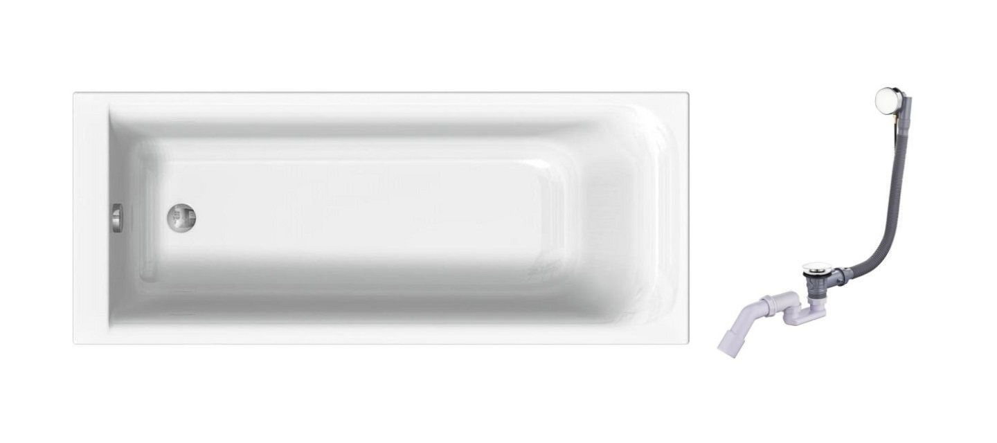 Darmowa Dostawa - Wanna prostokątna 150x70 cm Koło Rekord abset0699