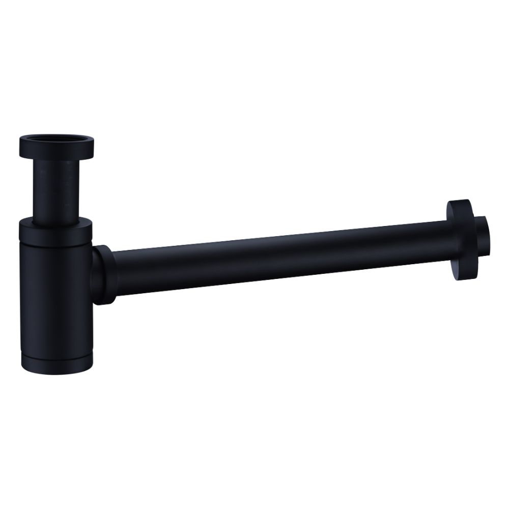 Darmowa Dostawa - Syfon do umywalki butelkowy czarny Uptrend Tiana 400110525