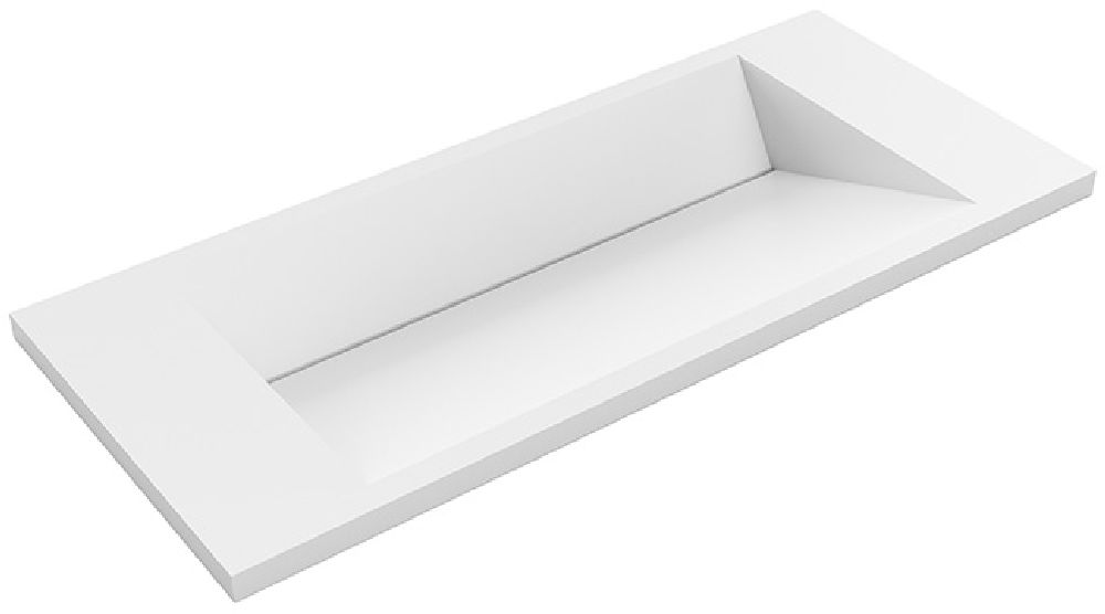 Darmowa Dostawa - Umywalka 70x30 cm prostokątna wpuszczana biała Cristalstone Linea Diago U700MCOLCWCR