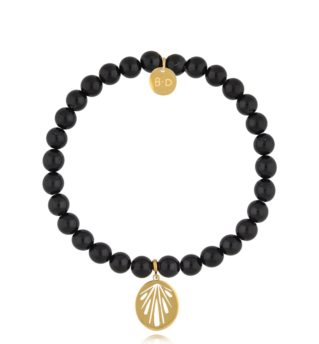 Bransoletka czarna z turmalinami Astrid BTW2394