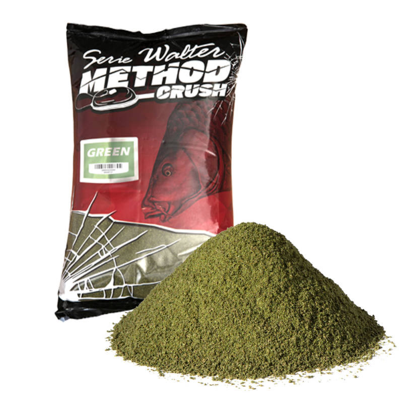 Maros Zanęta Walter Method Crush Groundbait 1kg Green