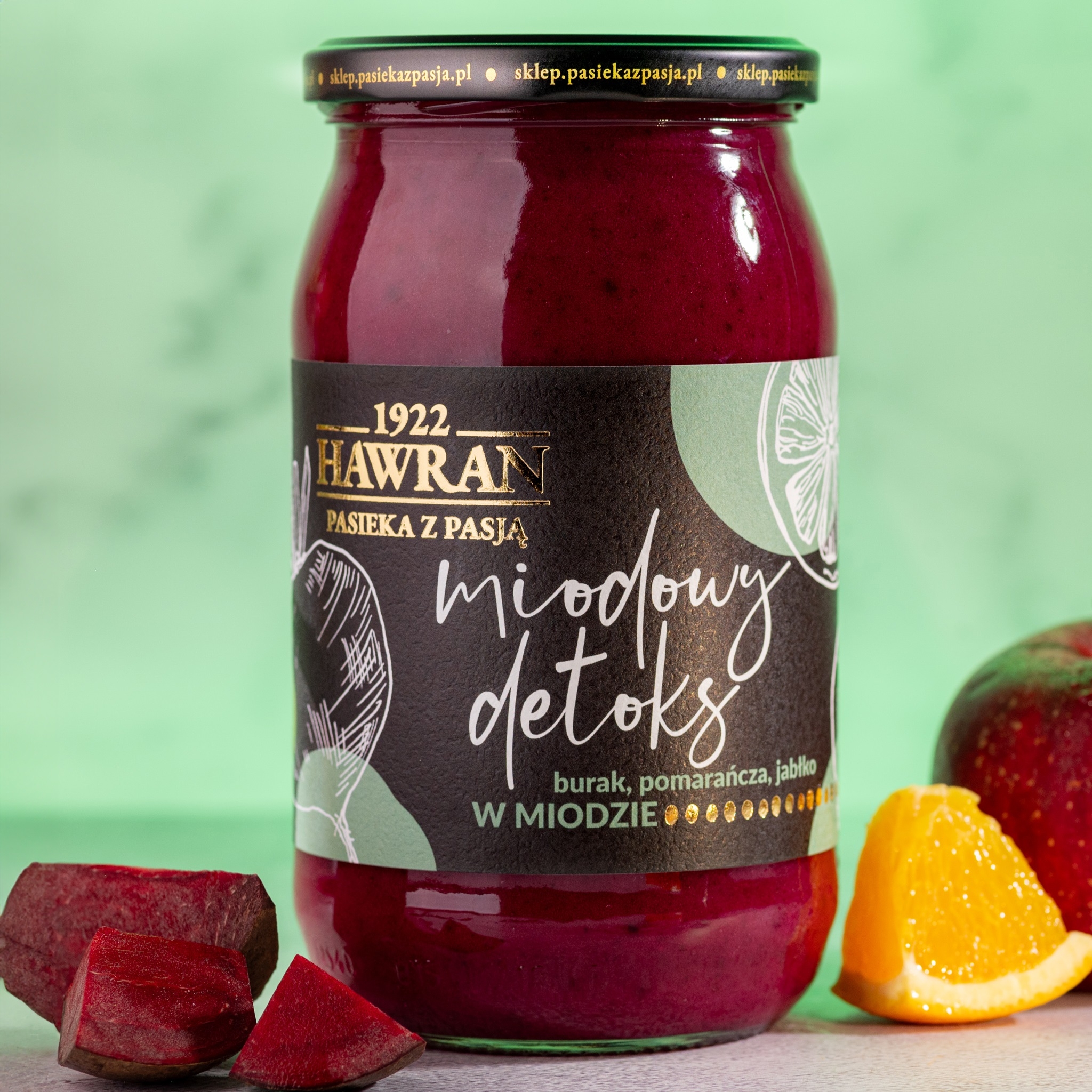 Miodowy Detoks 1010g - Pasieka z Pasją Hawran