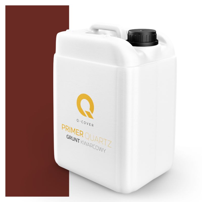 Grunt Kwarcowy pod Beton Architektoniczny Q-Cover Bordowy H3110 7.5KG