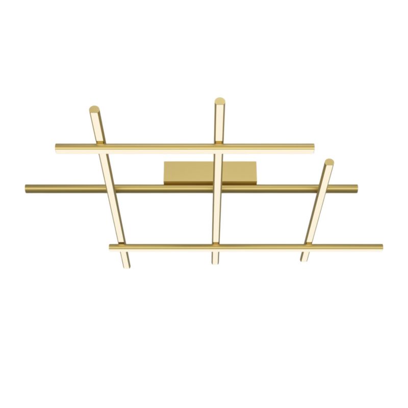 Lampa sufitowa wisząca Maytoni Radiance złota wym: 13 x 85 x 60 cm wbudowany LED 50W 1 szt.