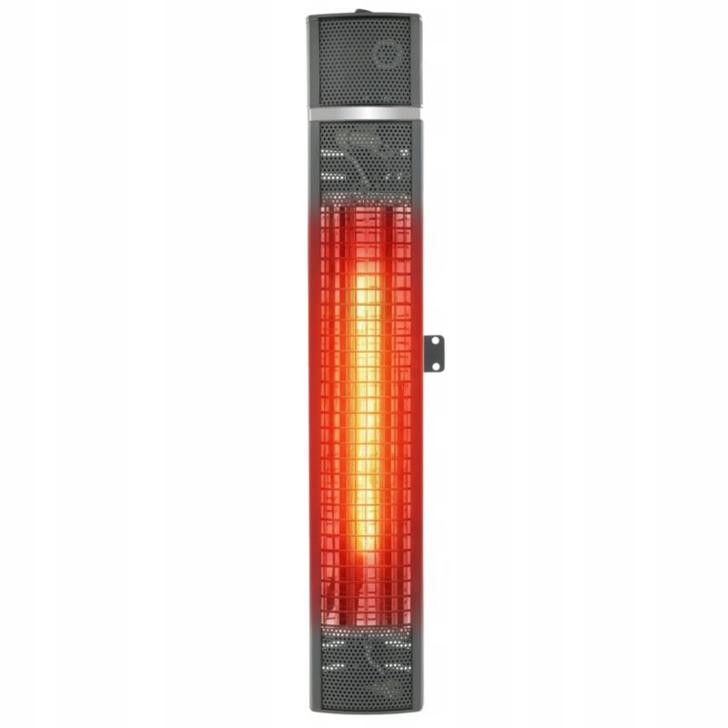 Promiennik tarasowy ROMA BLACK 2000W