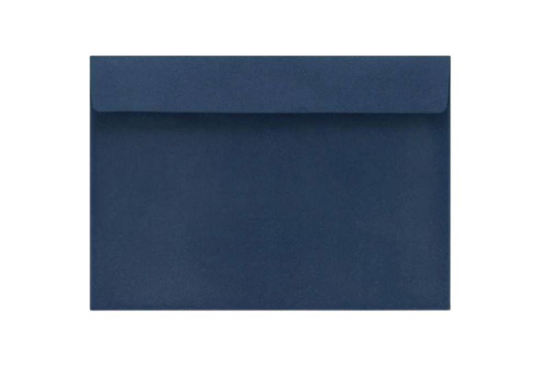 Koperty Ozdobne Neopak na zaproszenia C5 Granatowe Połysk 50 szt.
