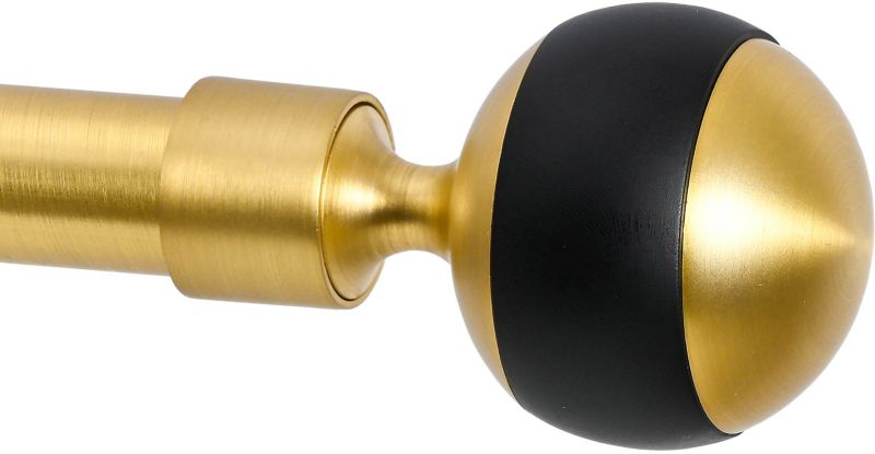 Zakończenie karnisza Kula 19 mm mosiądz