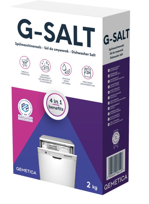 Granulat solny do zmywarek G-SALT 2 kg